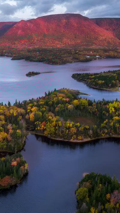 Cape Breton Highlands, Nova Scotia, Canada (© Cavan Images/Alamy) mobile wallpaper
