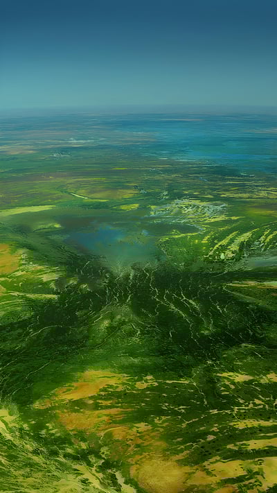 Channel Country, Outback Queensland, Australia (© Southern Lightscapes-Australia/Getty Images) mobile wallpaper