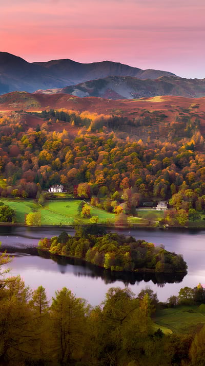 坎布里亚湖区,格拉斯米尔,英格兰 (© Thomas Molyneux/Getty Images) mobile wallpaper