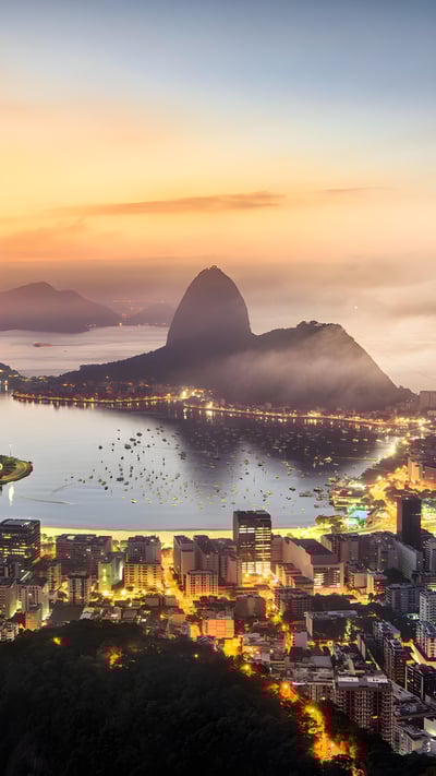 Amanhecer no Rio de Janeiro (© Stanley Chen Xi, landscape and architecture photographer/Getty Images) mobile wallpaper