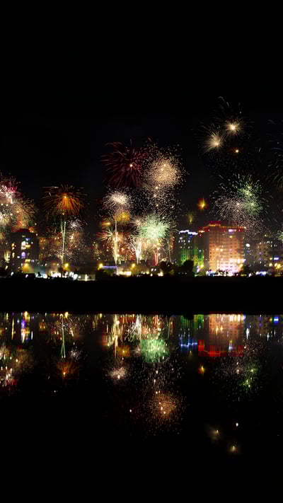 Diwali celebrations (© Umang Gajjar/Getty Images) mobile wallpaper