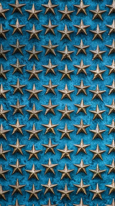 The Freedom Wall at the World War II Memorial in Washington, DC (© John Roush II/Getty Images) mobile wallpaper