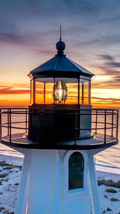 Gasparilla Island Rear Range Light, Boca Grande, Florida (© Wiltser/Getty Images) mobile wallpaper
