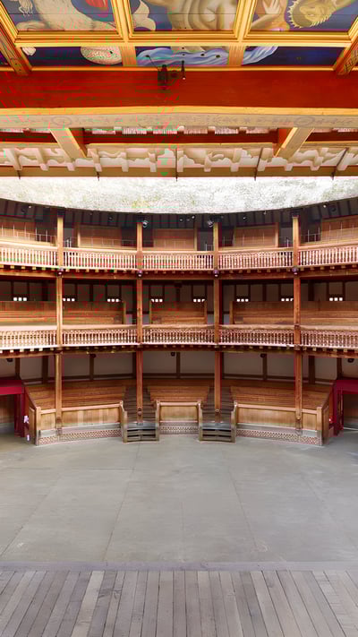 Shakespeare's Globe, London, England (© Peter Dazeley/Getty Images) mobile wallpaper