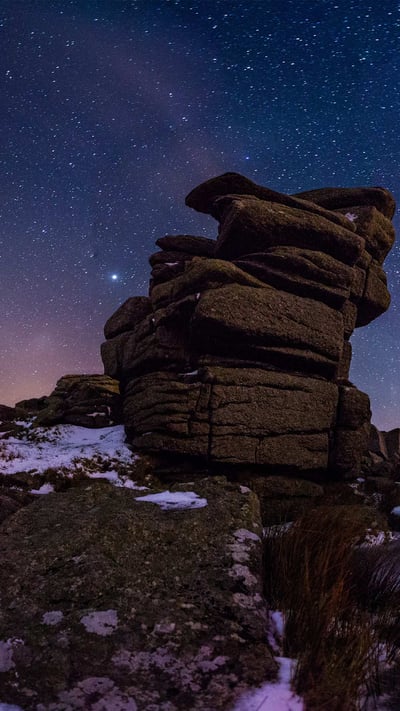 Great Staple Tor, Dartmoor National Park (© MattStansfield/E+/Getty Images) mobile wallpaper