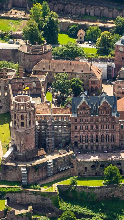 Schloss Heidelberg, Heidelberg, Baden-Württemberg (© Hans Blossey/Alamy) mobile wallpaper