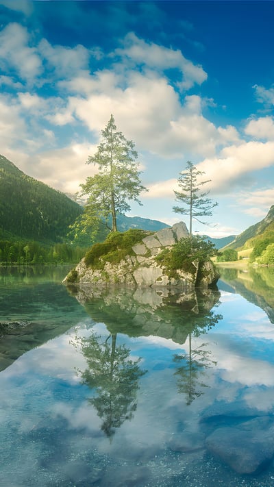 Hintersee, Ramsau, Bayern (© boule13/iStock/Getty Images Plus) mobile wallpaper