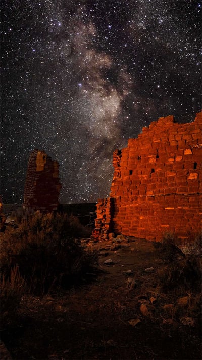 Square Tower Group in Hovenweep National Monument, Utah (© Brad McGinley Photography/Getty Images) mobile wallpaper