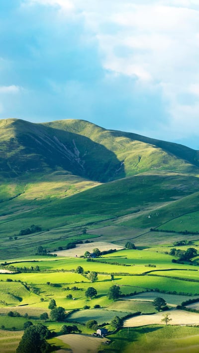 Howgill Fells in the Yorkshire Dales National Park, Cumbria (© davidnmoorhouse/iStock/Getty Images Plus) mobile wallpaper