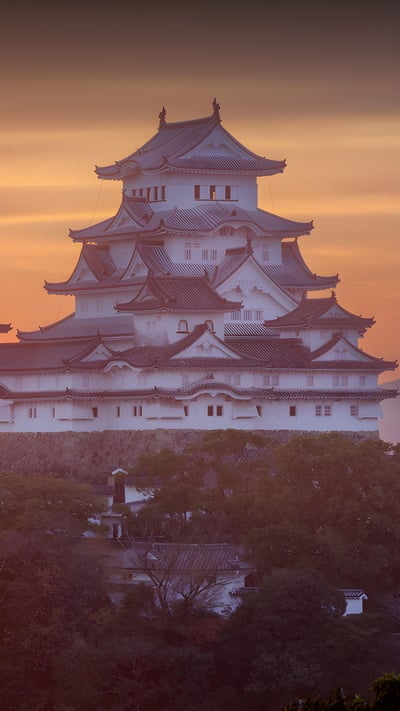 姬路城，姫路，兵库县，日本 (© Julian Elliott Photography/Getty Images) mobile wallpaper