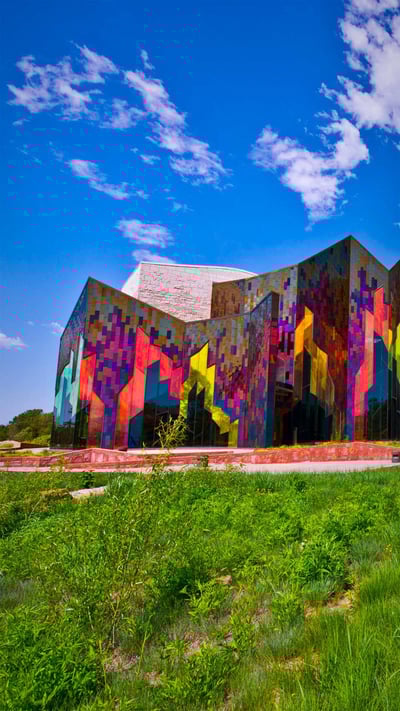 Museum at Prairiefire, Overland Park, Kansas (© Bernard P. Friel/Universal Images Group via Getty Images) mobile wallpaper