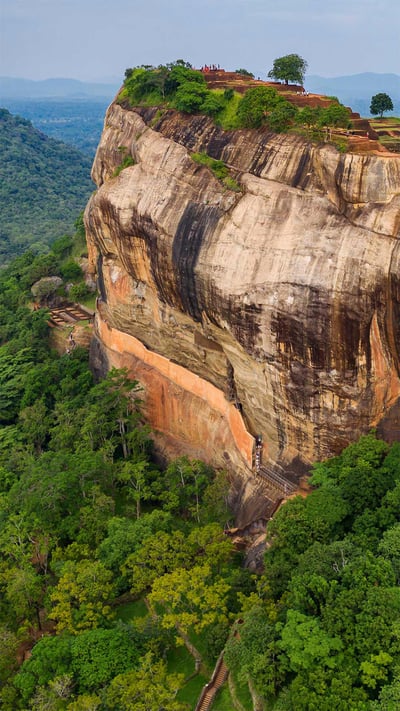 Sigiriya Rock, Central Province, Sri Lanka (© Jeremy Woodhouse/Getty Images) mobile wallpaper