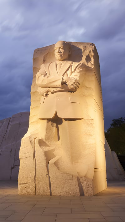 Martin Luther King Jr. Memorial, Washington, DC (© kropic1/Shutterstock) mobile wallpaper