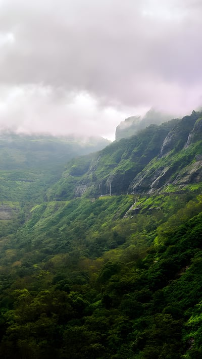 Malshej Ghat, Maharashtra (© anand purohit/Getty Images) mobile wallpaper