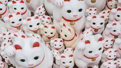 今日は招き猫の日