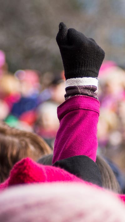 Women's March in Victoria, B.C. Jan. 21, 2017 (© Mick Ritzel/Alamy Stock Photo) mobile wallpaper