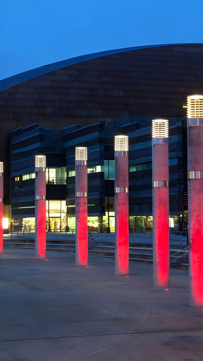 Wales Millennium Centre, Cardiff, Wales (© Billy Stock/Collection Mix/Getty Images) mobile wallpaper