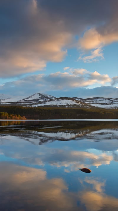 Loch Morlich, Cairngorms National Park, Scotland (© Arterra/Universal Images Group/Getty Images) mobile wallpaper