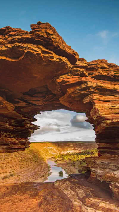 Kalbarri-Nationalpark, Australien (© AWL Images/Offset by Shutterstock) mobile wallpaper