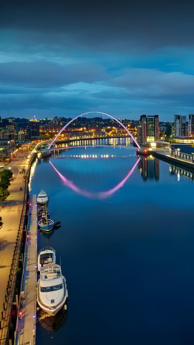 Newcastle Upon Tyne, England (© Allan Baxter/The Image Bank/Getty Images) mobile wallpaper