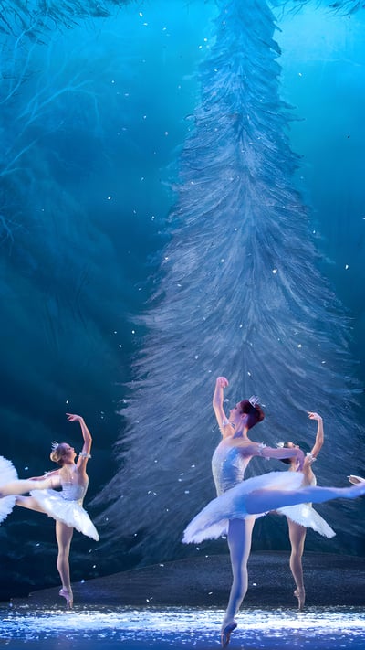 English National Ballet performing 'The Nutcracker' (© Caroline Holden/Alamy) mobile wallpaper