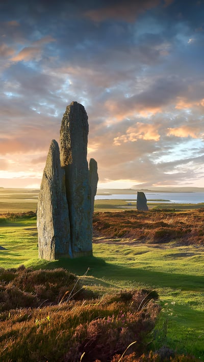 The Ring of Brodgar, Orkney, Scotland (© Paul Williams - FunkyStock/Getty Images) mobile wallpaper