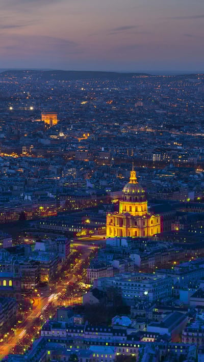 パリ, フランス (© somchaij/Shutterstock) mobile wallpaper