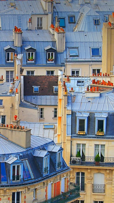 Les toits de Paris (© agustavop/iStock/Getty Images) mobile wallpaper