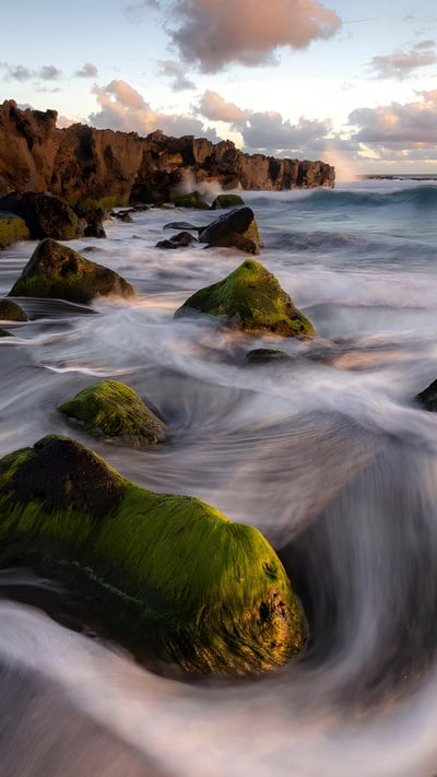 Pointe du Diable, Saint Pierre, Parc national de la Réunion (© MONTICO Lionel/Hemis/Alamy Stock Photo) mobile wallpaper