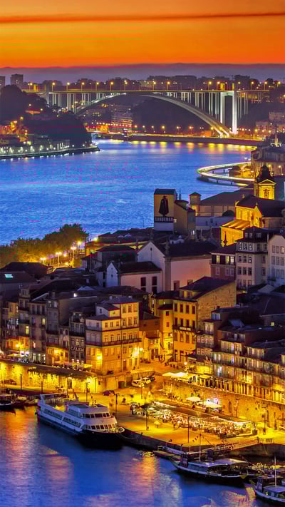 Porto, Portugal (© Kanuman/Shutterstock) mobile wallpaper