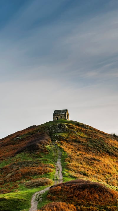 Rame Head, Cornwall, England (© Cavan Images/Offset) mobile wallpaper
