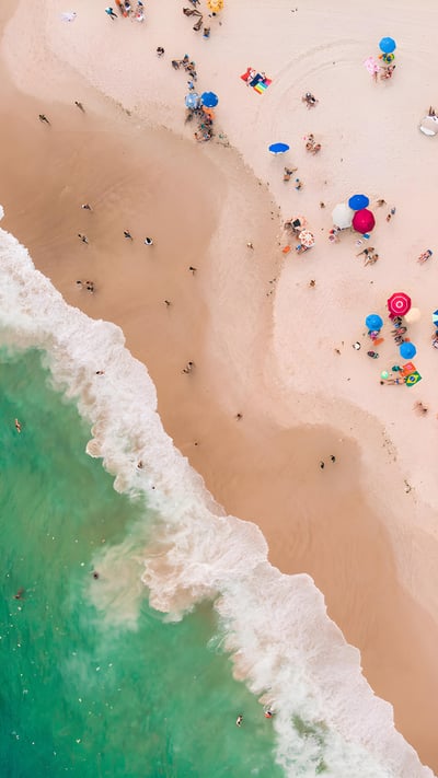 Praia de Ipanema, Rio de Janeiro, Brasil (© luza studios/Getty Images) mobile wallpaper