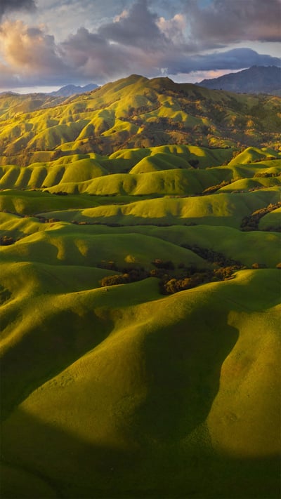 Foothills of the Diablo Range in the East Bay region of Northern California (© Jeff Lewis/Tandem Stills + Motion) mobile wallpaper