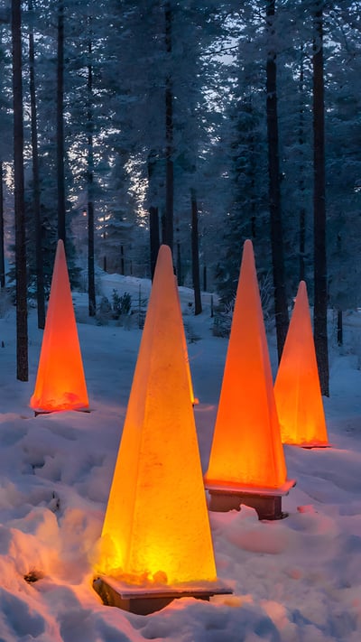 SantaPark in Rovaniemi, Lapland, Finland (© lukutin77/Getty Images) mobile wallpaper