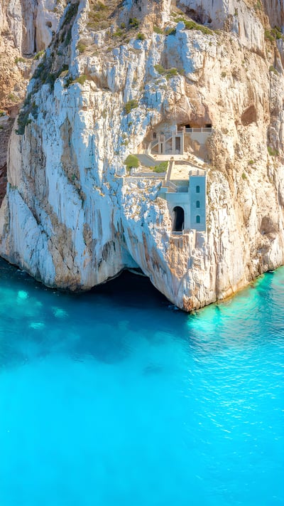 Porto Flavia, Sardinia, Italy (© Francesco Riccardo Iacomino/Getty Images) mobile wallpaper