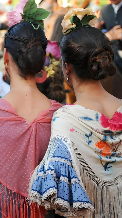 Feria de Sevilla, España (© joserpizarro/Shutterstock) mobile wallpaper