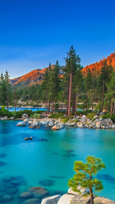 Sand Harbor, Lake Tahoe Nevada State Park, Nevada (© Mariusz Blach/Getty Images Plus) mobile wallpaper