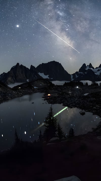Tank Lakes, Alpine Lakes Wilderness, Washington (© Austin Trigg/TANDEM Stills + Motion) mobile wallpaper