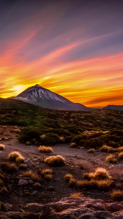 Teide National Park, Tenerife, Canary Islands, Spain (© Javier Martínez Morán/Alamy) mobile wallpaper