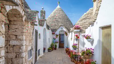 A 'trulli' remarkable town