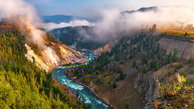 From volcanic roots to river routes