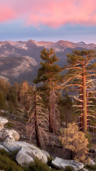 Clark Range, Sierra Nevada, Yosemite National Park, California (© Robb Hirsch/TANDEM Stills + Motion) mobile wallpaper