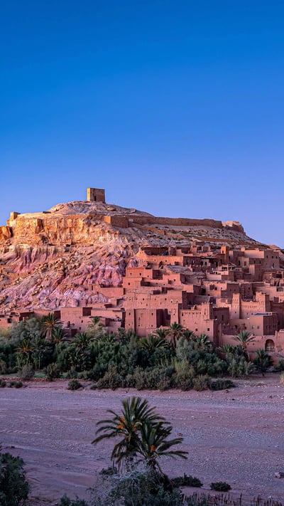 Aït Benhaddou, Atlas Mountains, Morocco (© Alex Cimbal/Shutterstock) mobile wallpaper